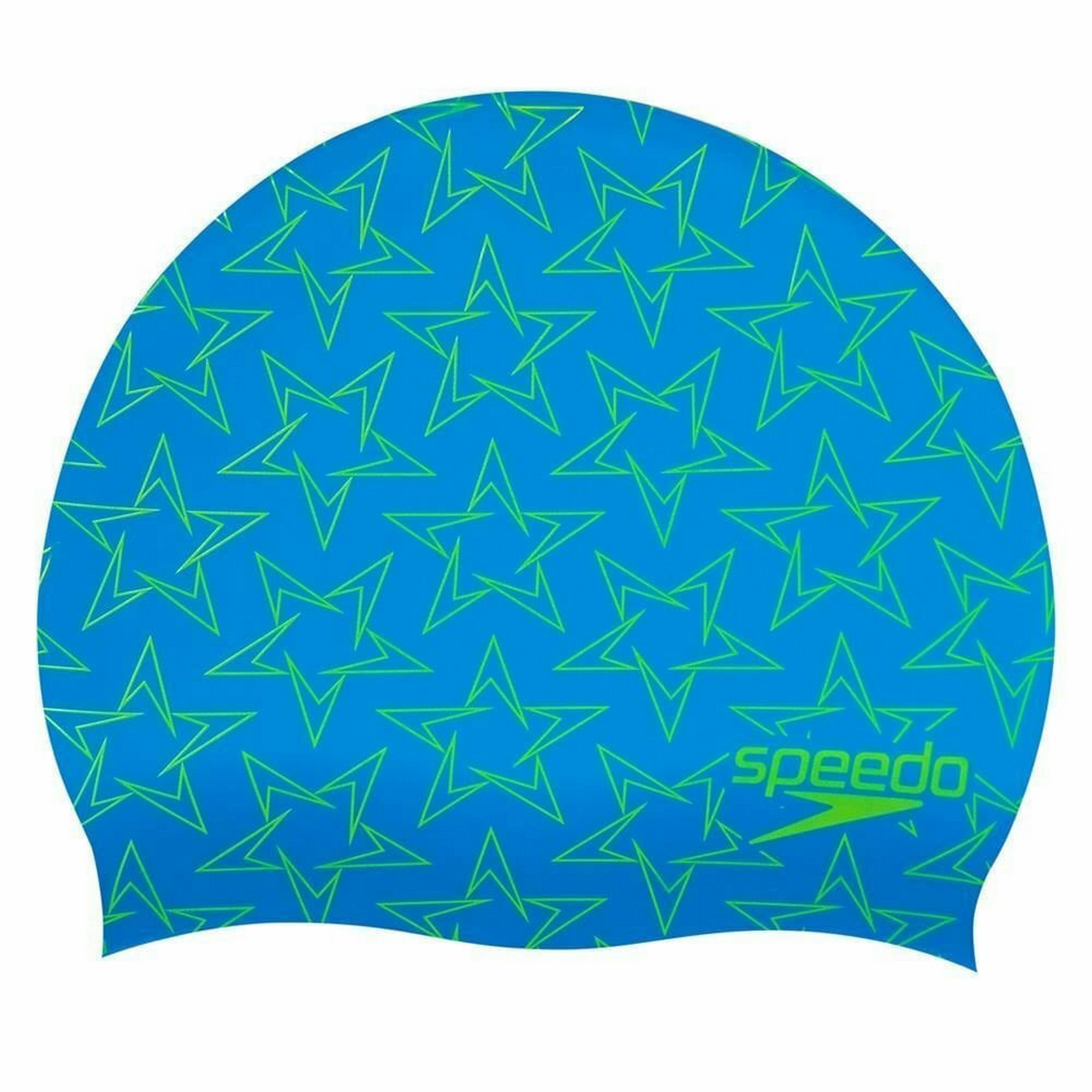 фото Шапочка для плавания детская speedo boomstar jr 8-08386f302 голубо-зеленый