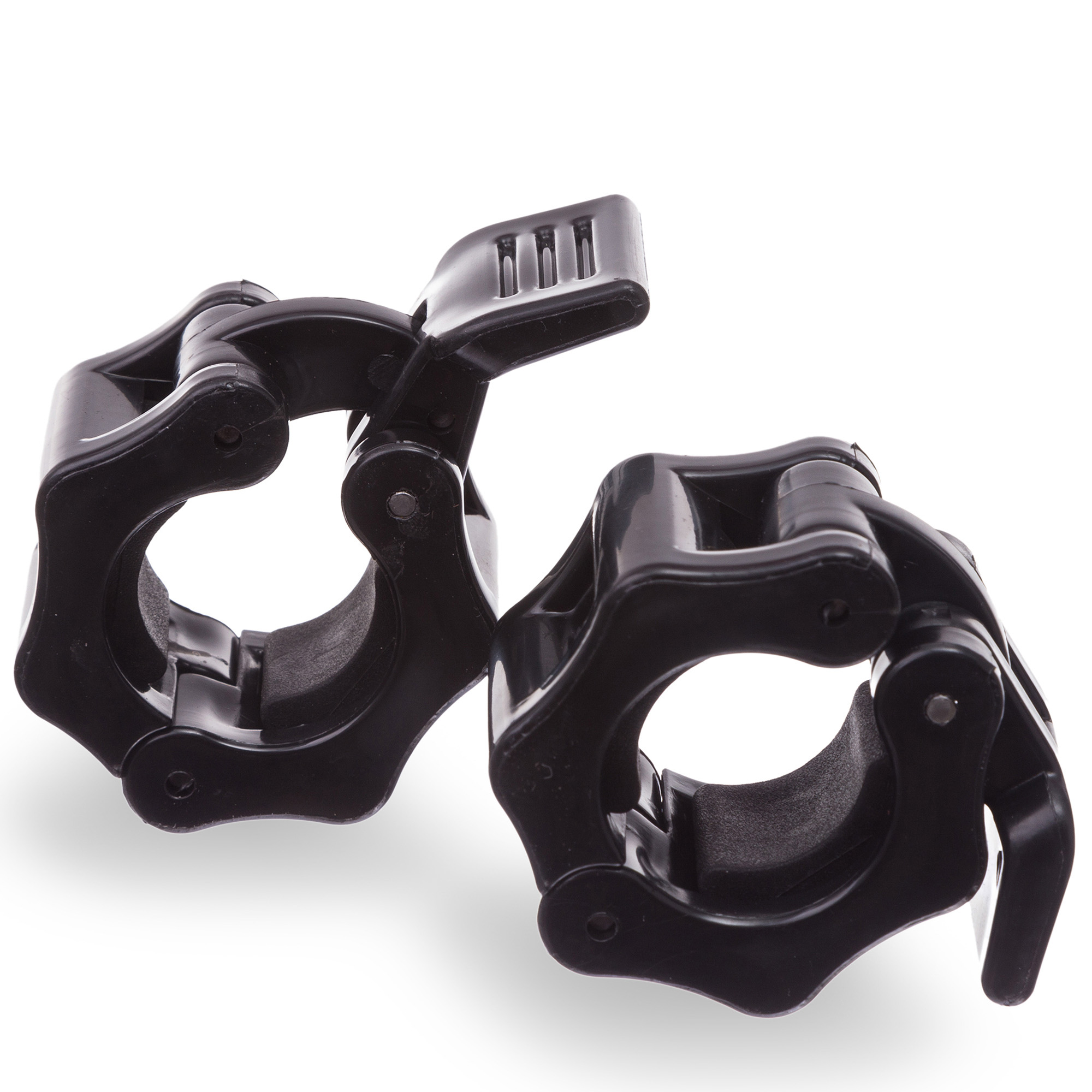 фото Замки для грифа пластик система lock-jaw pro (d 25) sportex e36820