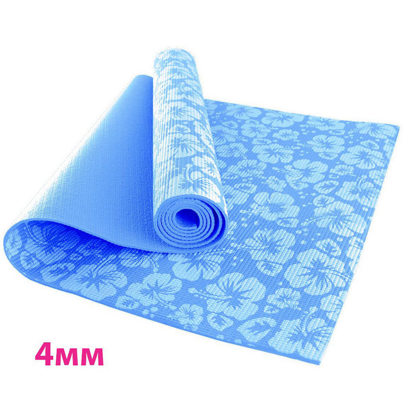 фото Коврик для йоги 173x61x0.4 смsportex hkem113-04-blue, голубой