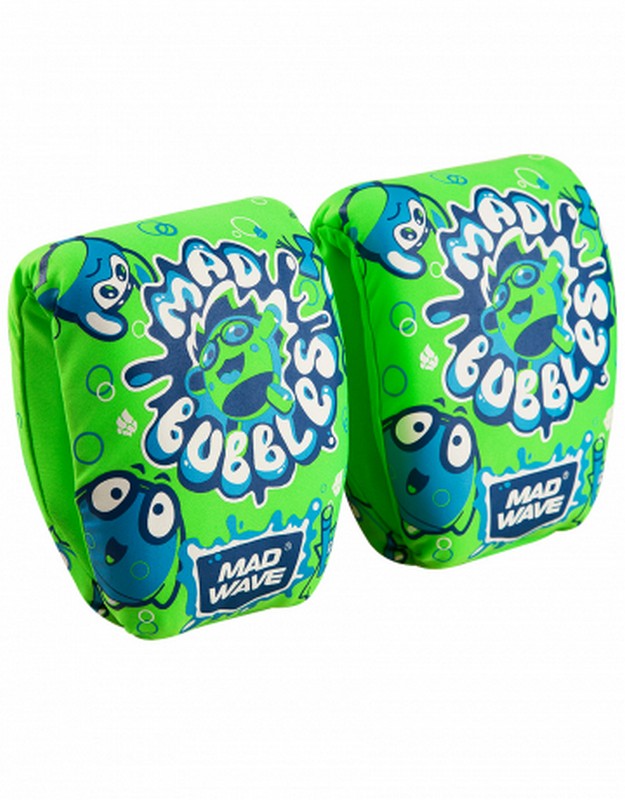 фото Нарукавники mad wave foam m0756 04 2 10w зеленый