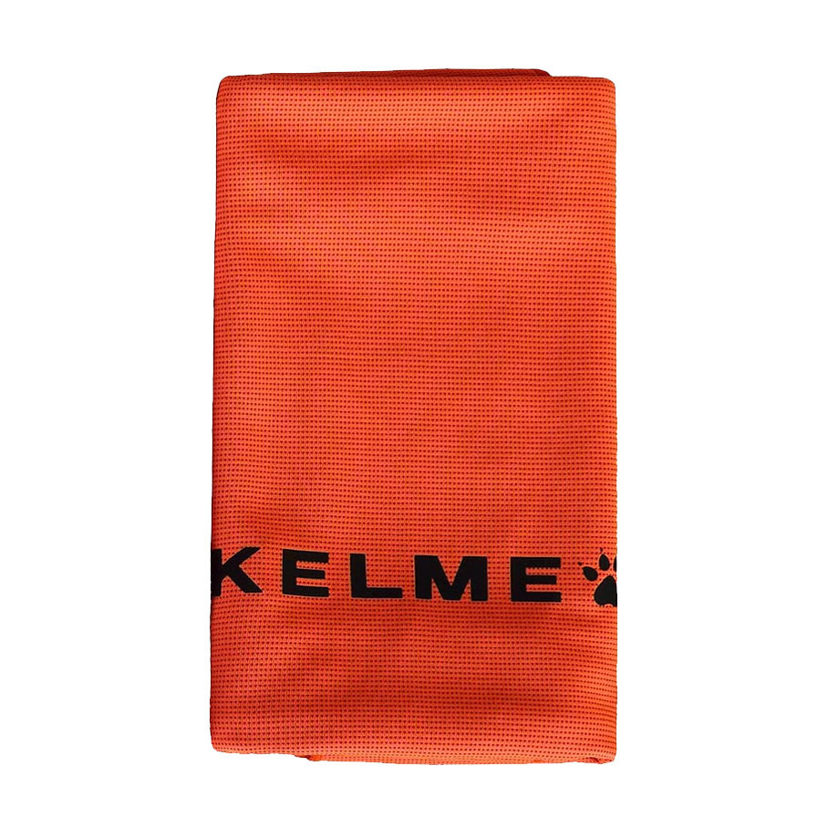 фото Полотенце kelme sports towel k044-808, 30*110см,100% полиэстер, оранжевый