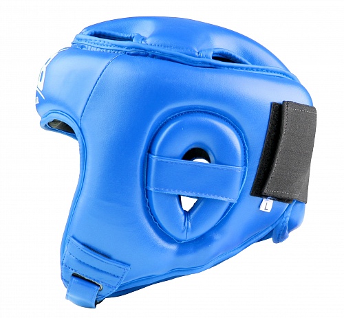 Шлем боксерски (иск.кожа) Jabb JE-2093(P) синий 500_463