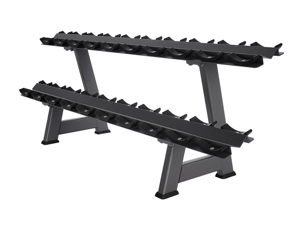 фото Стойка для гантелей (dumbell rack) dhz e-1077в