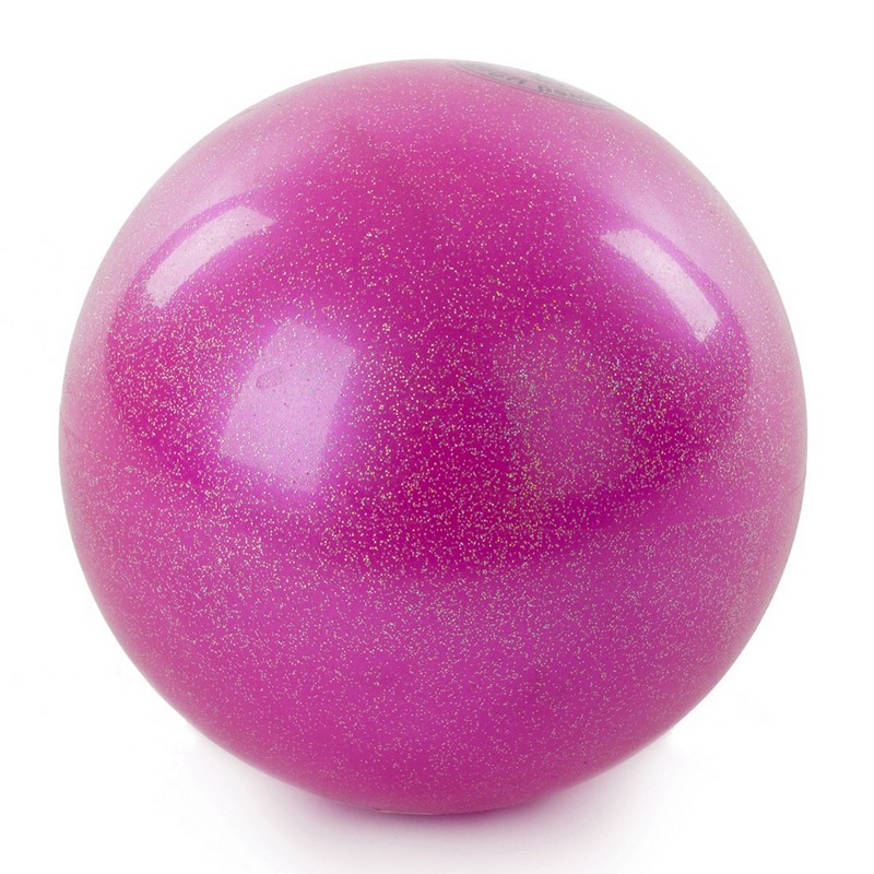 фото Мяч для художественной гимнастики d15см ab2803b розовый металлик nobrand