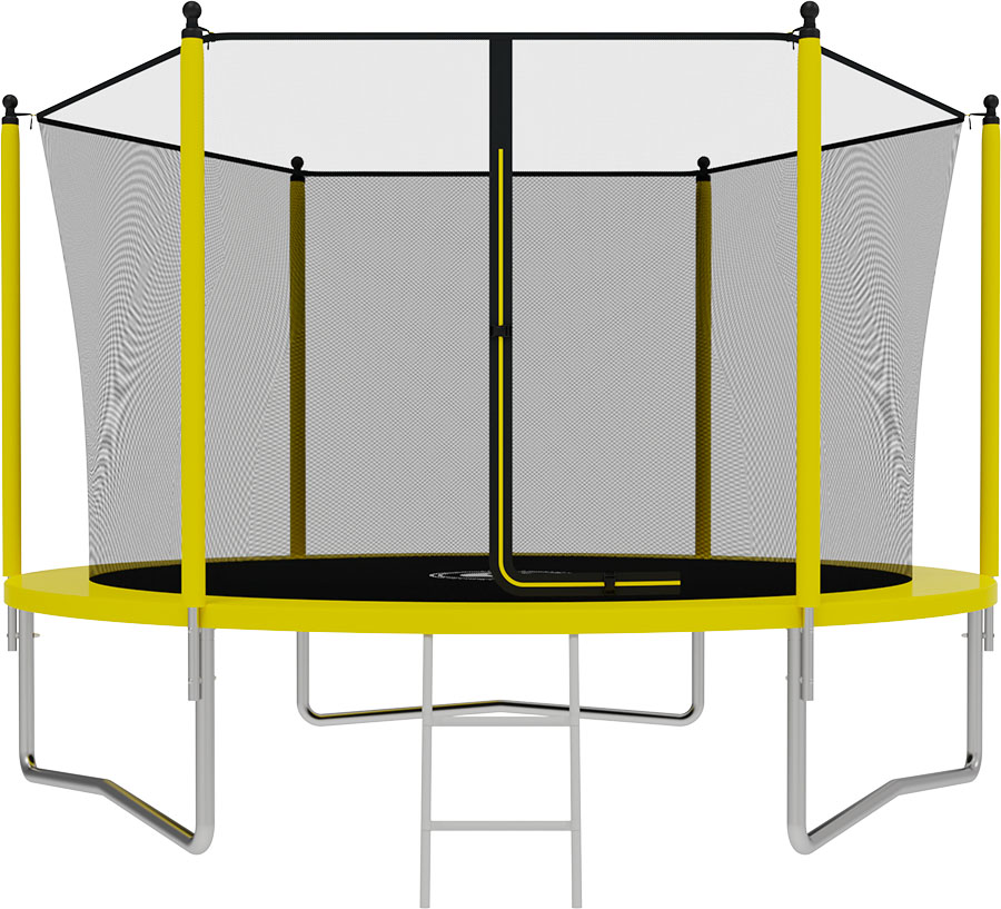 фото Батут swollen lite inside zip 10 ft (yellow)