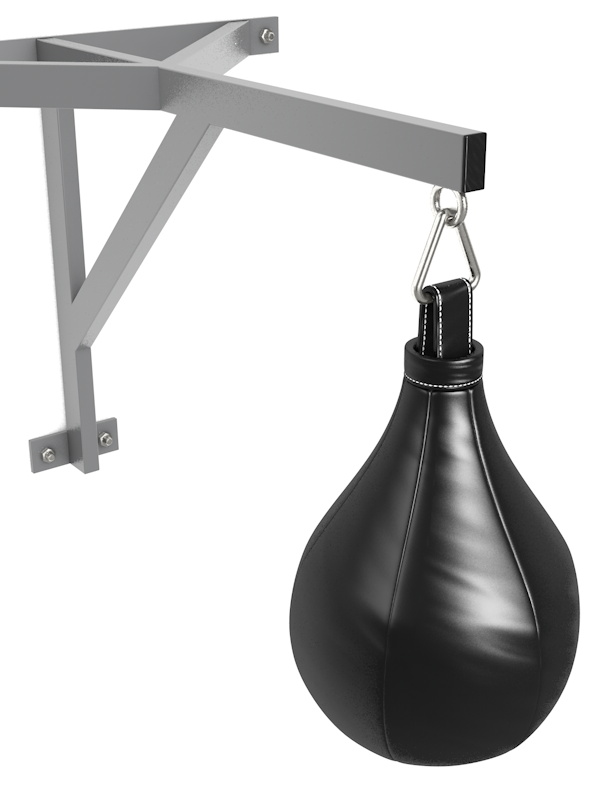 фото Боксерская груша из кожи, профессиональная, вес 40 кг glav 05.100-6