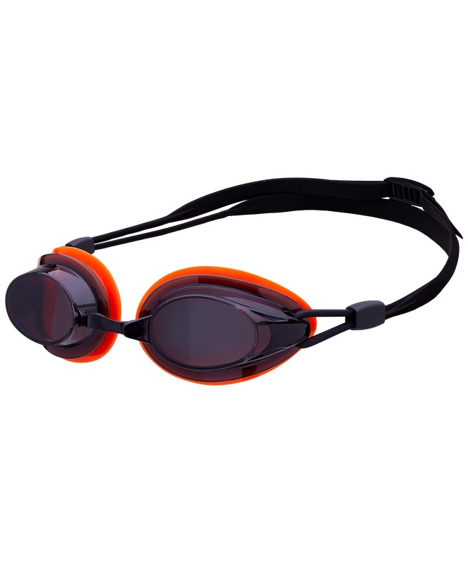 фото Очки для плавания longsail spirit, черный/оранжевый (l031555)