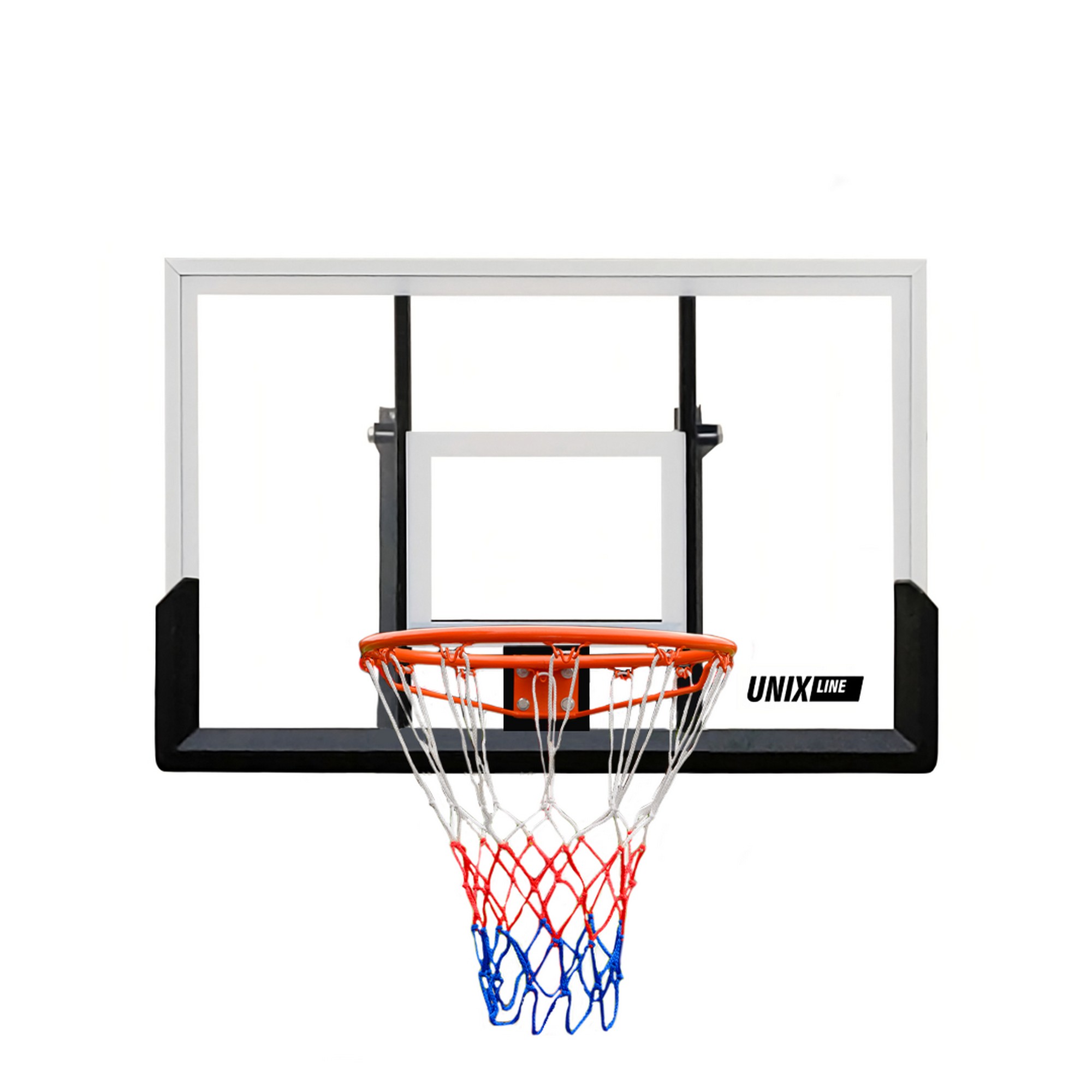фото Баскетбольный щит unix line b-backboard 48 quot;x32 quot; r45 bbbds122bw