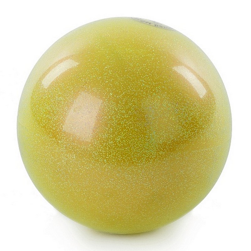 фото Мяч для художественной гимнастики d15 см ab2803b желтый металлик nobrand