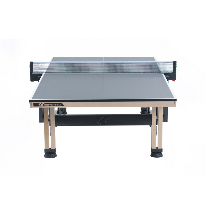 Теннисный стол складной профессиональный Cornilleau Competition 850 Wood ITTF Blue 800_800