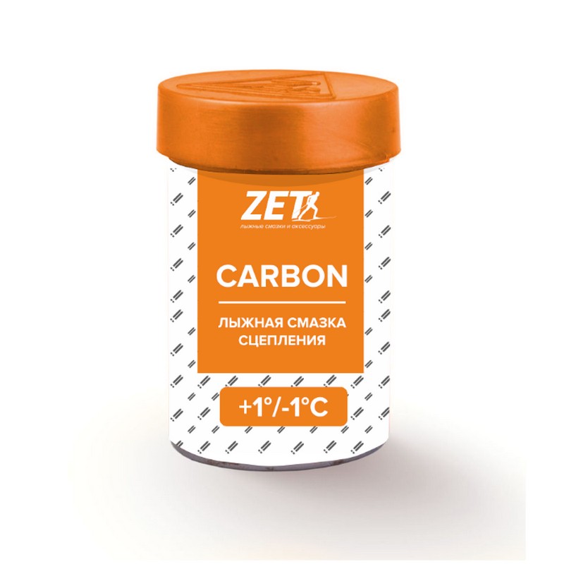 фото Мазь держания zet carbon orange (+1°с -1°с) 30 г.