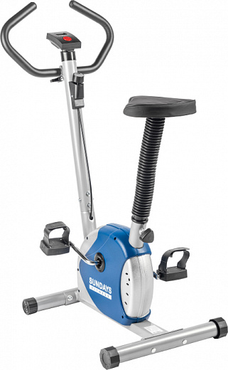 фото Велотренажер sundays fitness es-8001 (синий)
