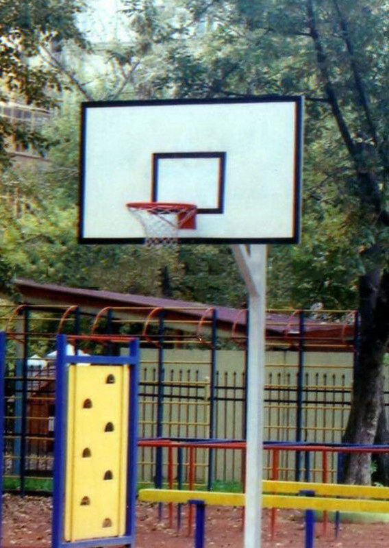 фото Комплект баскетбольного оборудования для открытой площадки гимнаст тф800-18