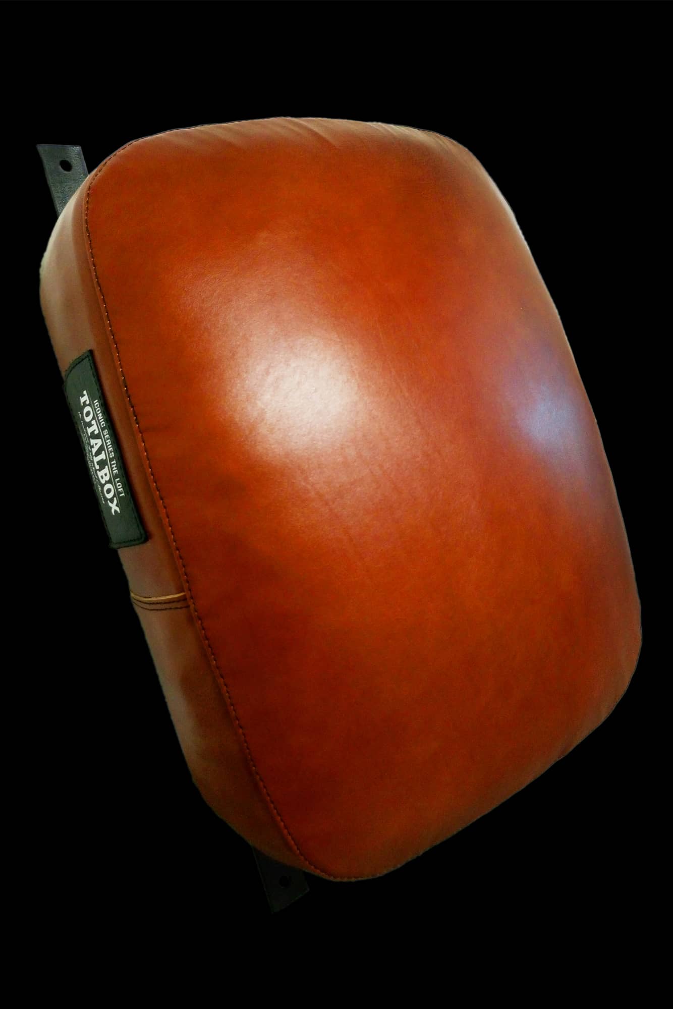 фото Подушка кожаная боксерская loft классика totalbox пнкк лф 50х60х18 черный, коричневый