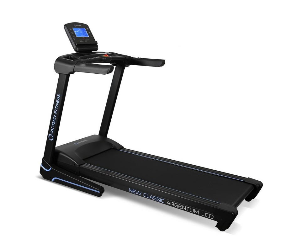 фото Беговая дорожка oxygen fitness new classic argentum lcd