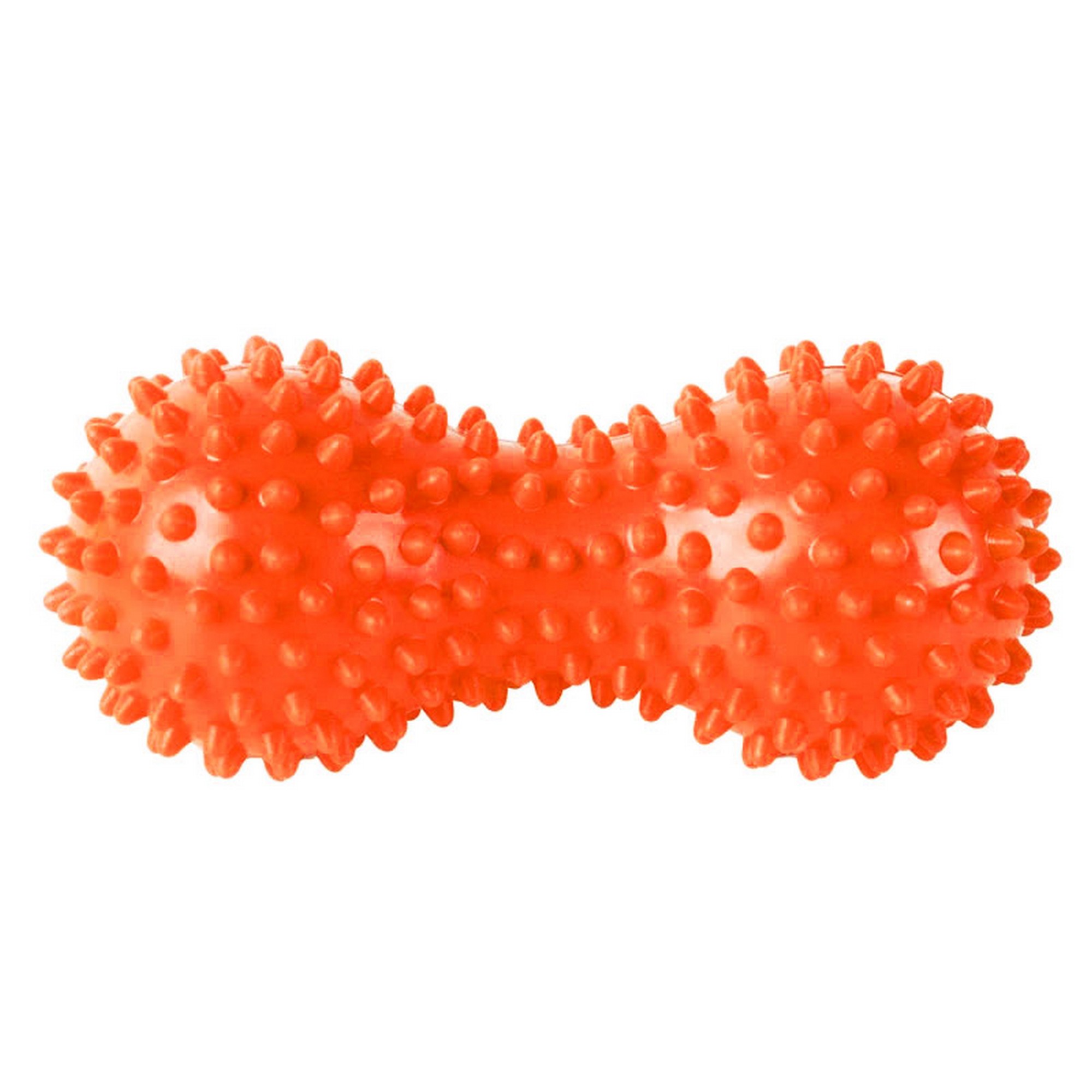 фото Массажер двойной мячик с шипами sportex пвх b32130 оранжевый
