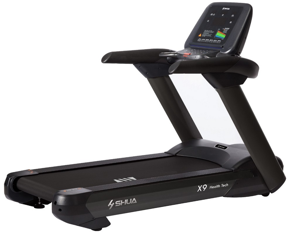 фото Профессиональная беговая дорожка shua sh-5918 black edition