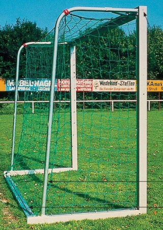 фото Ворота футбольные свободностоящие алюминиевые 3х2 м haspo 924-140