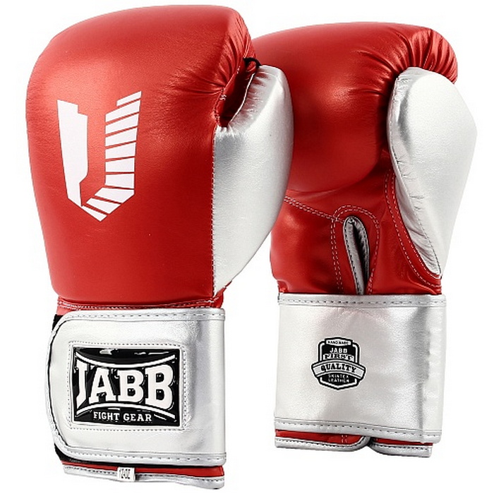 фото Боксерские перчатки jabb je-4081/us ring красный 14oz