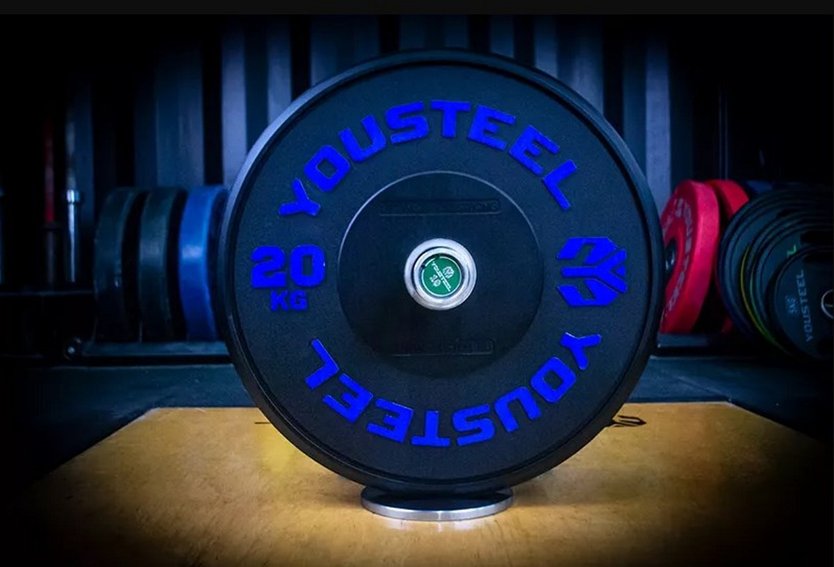 фото Диск 20кг yousteel traning pro чёрный