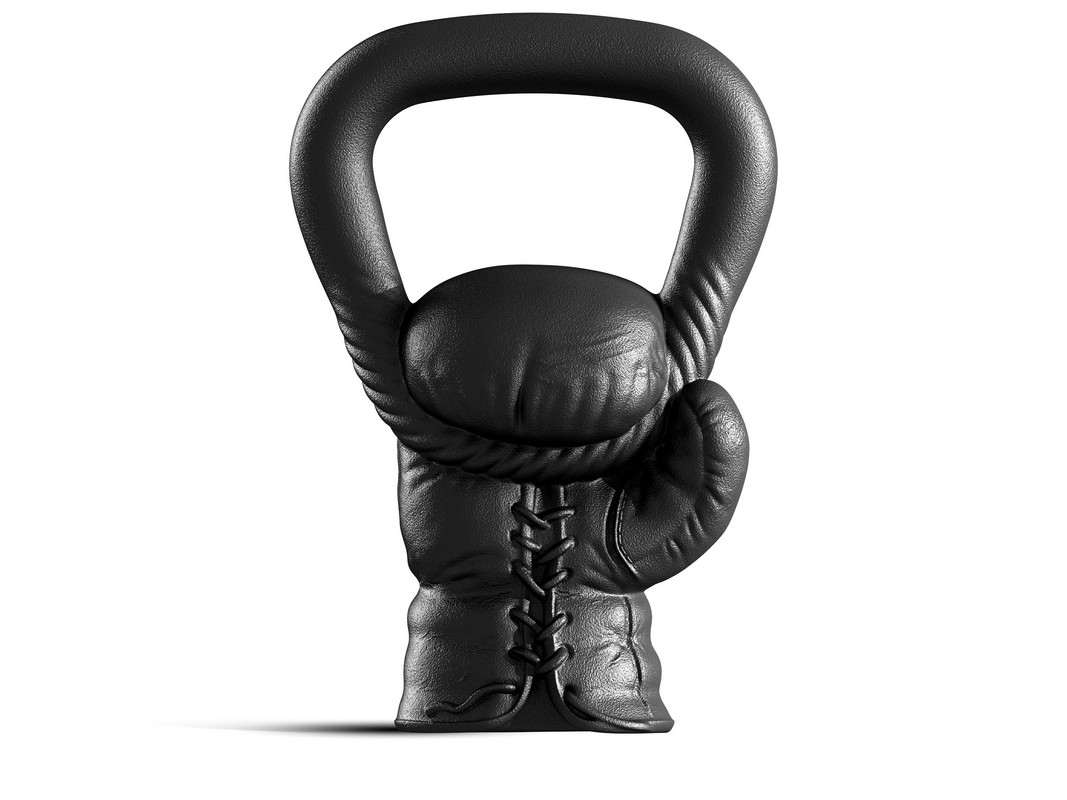 фото Гиря 16,0 кг iron head рокки
