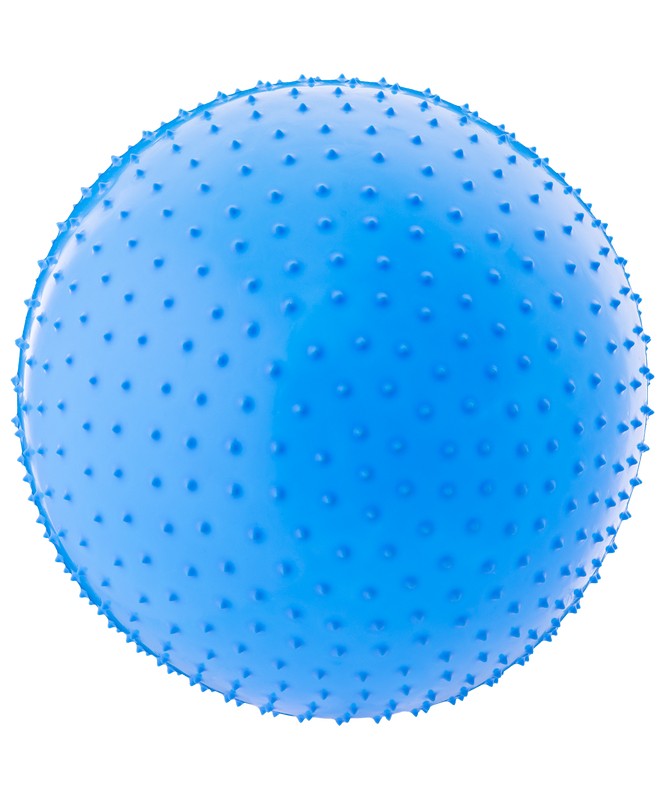 фото Гимнастический мяч массажный 55 см star fit gb-301 антивзрыв, синий