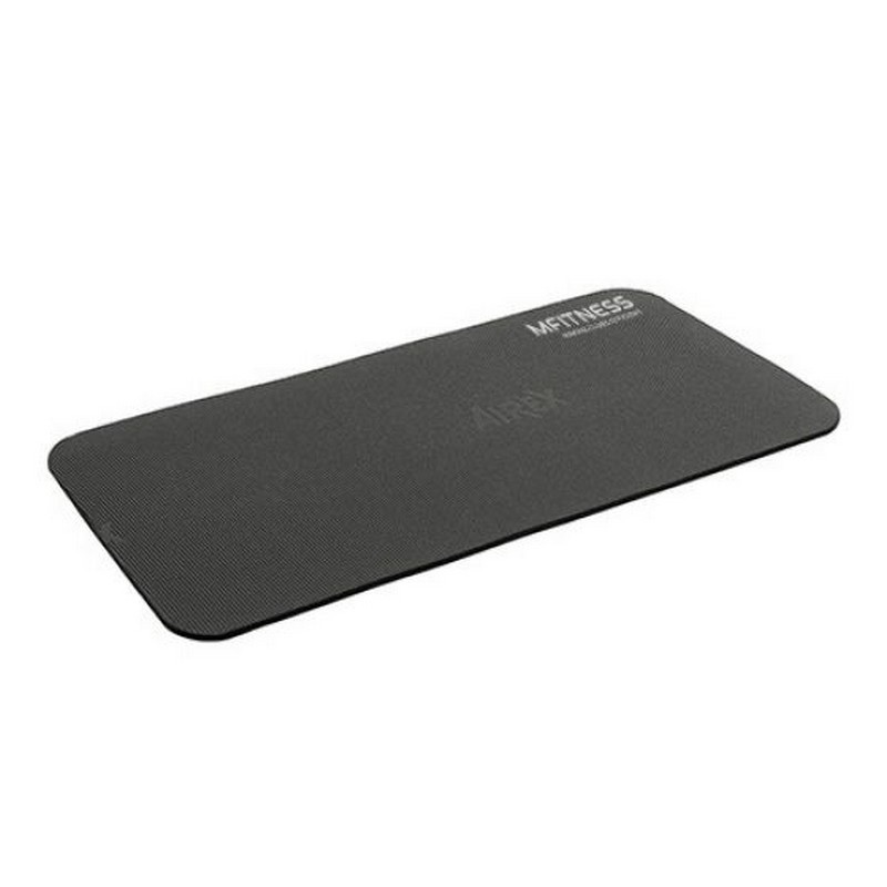 фото Гимнастический коврик airex fitline 100 aa\fitline100si-co-branding\ch-10-01 темно-серый, логотип airex и mfitness