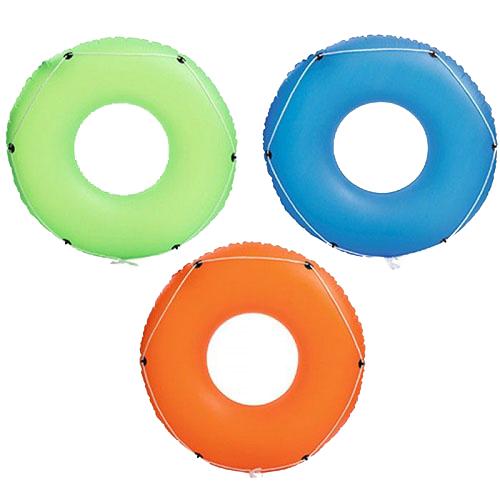 Надувной круг для плавания со шнуром, 119 см, три цвета, от 12 лет Bestway 36120 500_500