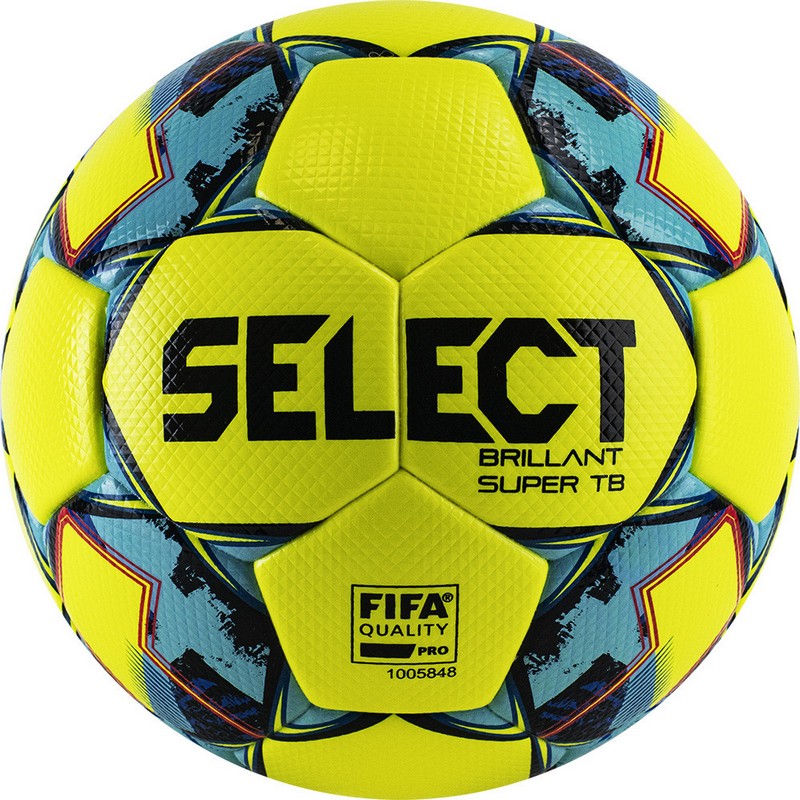 фото Мяч футбольный select super fifa tb yellow 810316-152 р.5