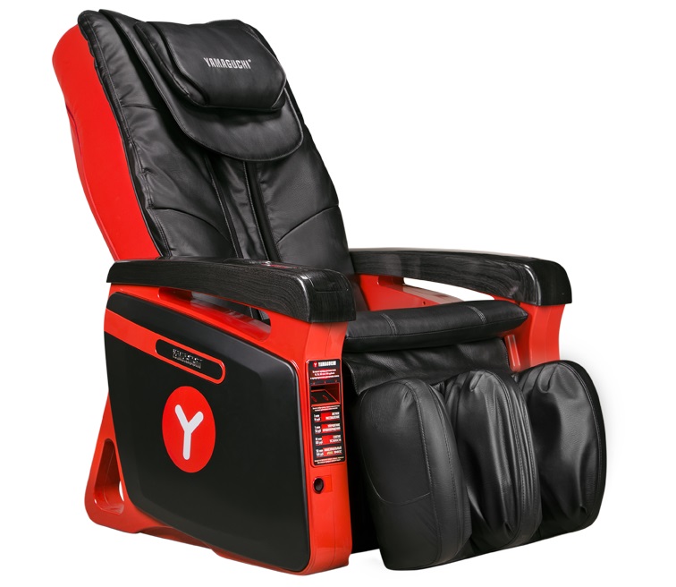 фото Вендинговое массажное кресло yamaguchi ya-200 (черно-красное)