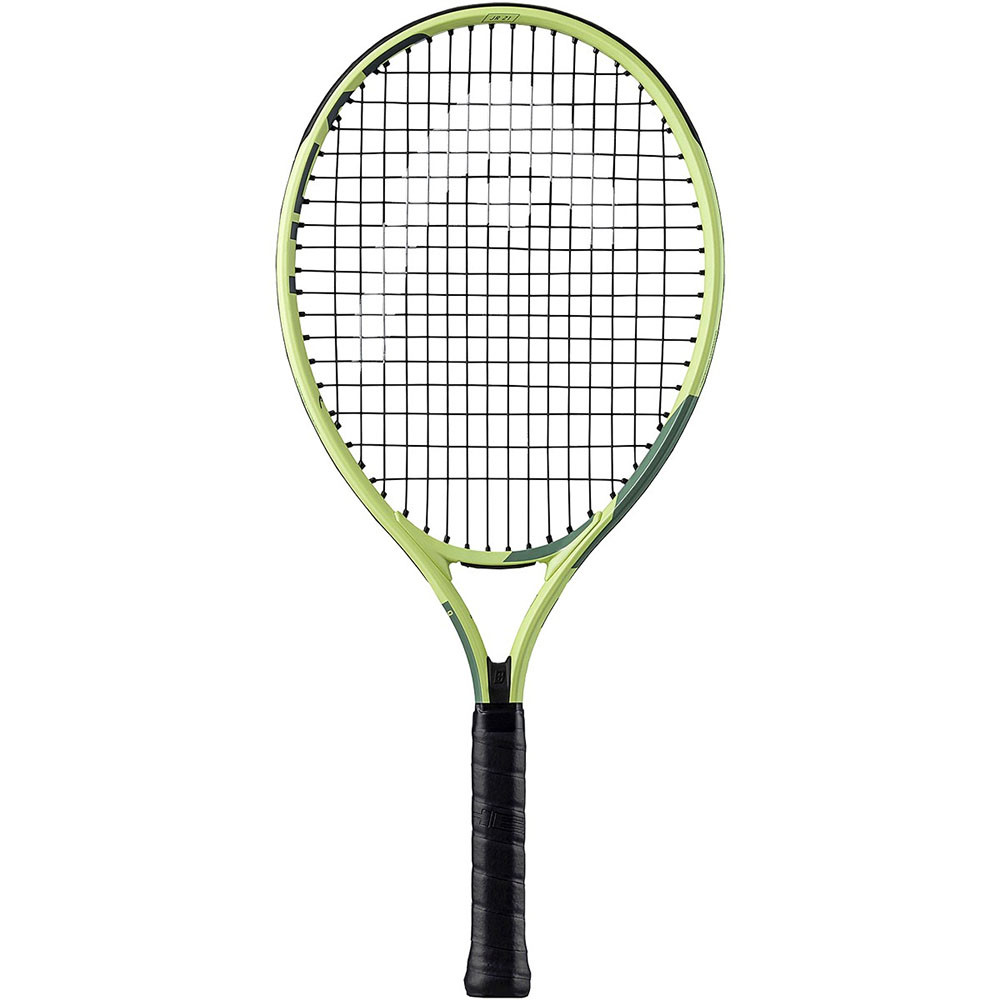 фото Ракетка для большого тенниса детская head extreme jr 23 gr06, 235422, для дет. 6-8 лет, алюминий,со струнами,жел-чер