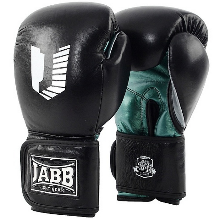 фото Боксерские перчатки jabb je-4081/us pro черный 14oz