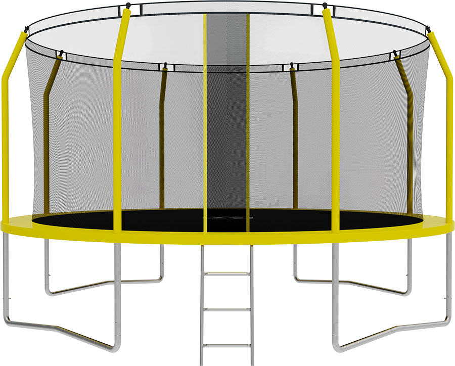 фото Батут swollen comfort overlap 14 ft (yellow)
