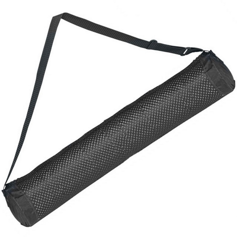 фото Чехол для гимнастического коврика средний sm-304 черная сетка nobrand