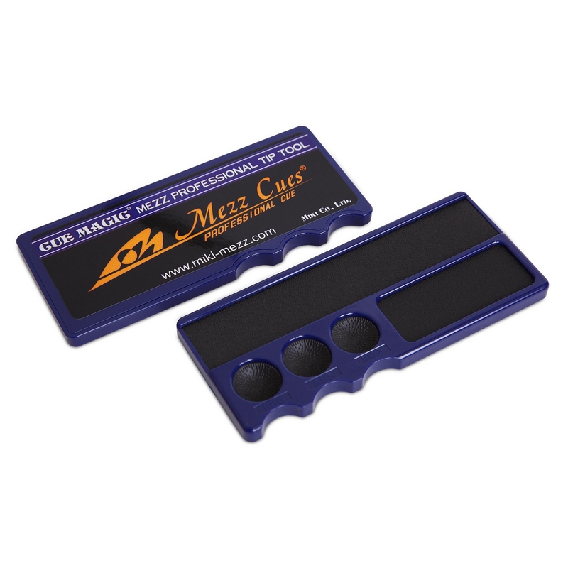 фото Инструмент для наклейки mezz cue magic professional tip tool синий