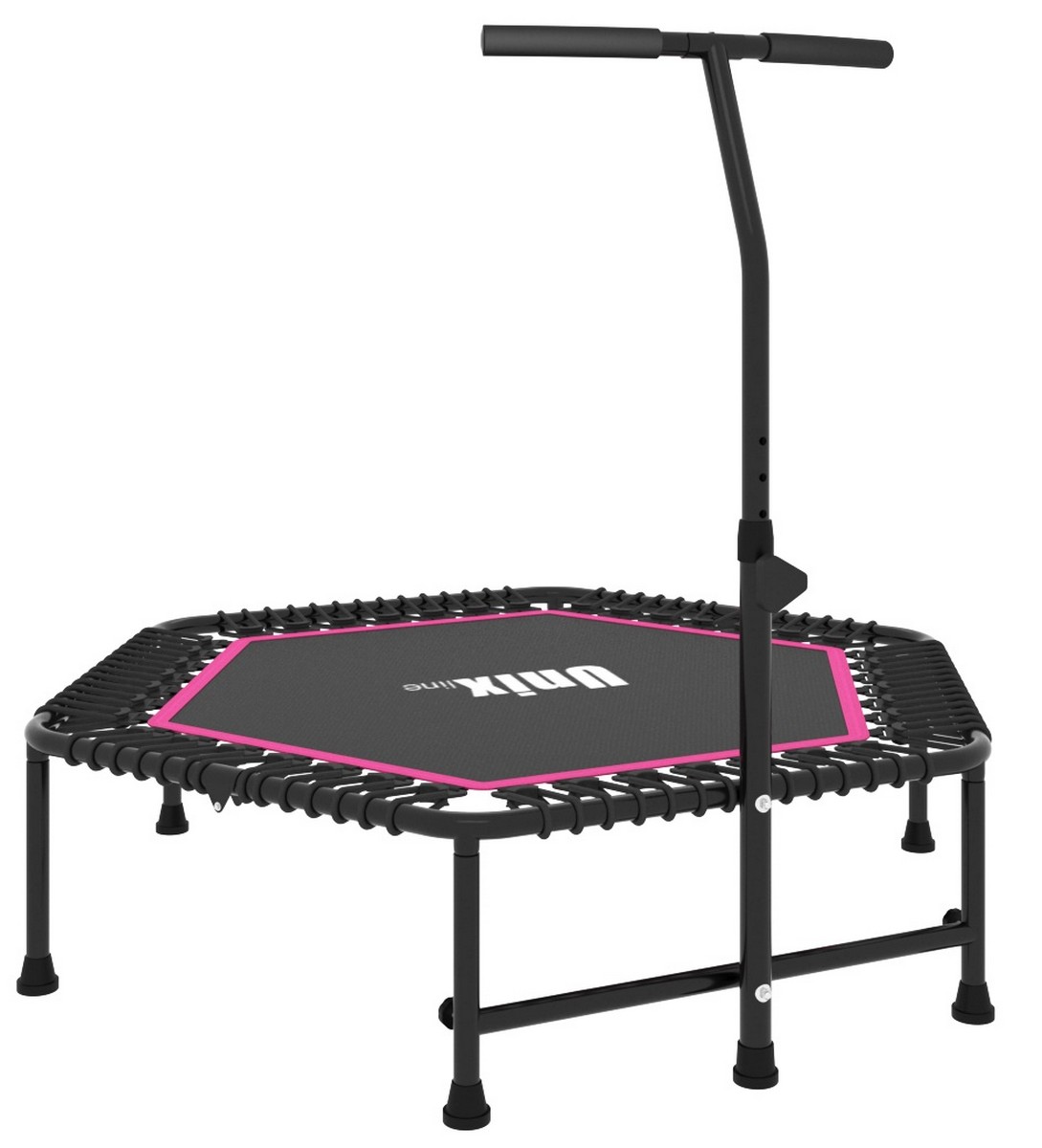 фото Батут unix line fitness (130 cm) pink