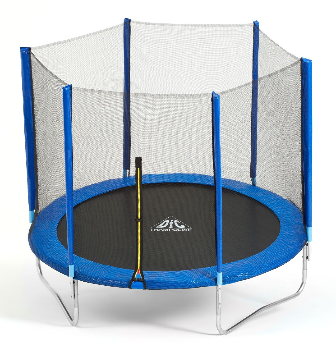 фото Батут dfc trampoline fitness 5ft наружн.сетка, синий (152см) 5ft-tr-b