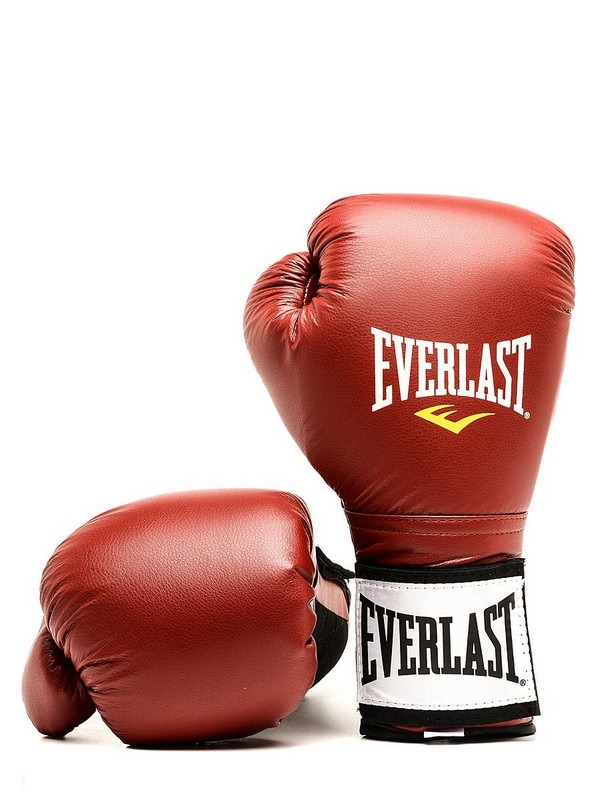 фото Перчатки тренировочные на липучке everlast 12oz 142000u красный