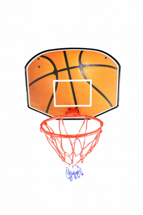 фото Щит баскетбольный glav на шведскую стенку с кольцом и мячем 01.213
