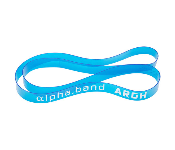 фото Ленточный амортизатор aerobis alpha.band сопротивление 15 кг, голубой ab\light.loop\00-00-00