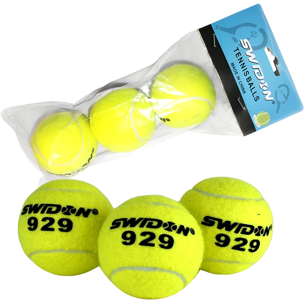 Мячи для большого тенниса Swidon 929 3 штуки (в пакете) E29376 1000_1000