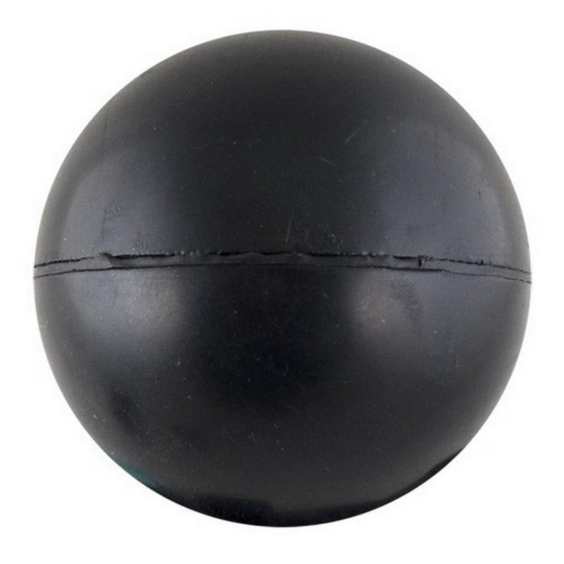 фото Мяч для метания резина, d6 см mr-mm черный nobrand