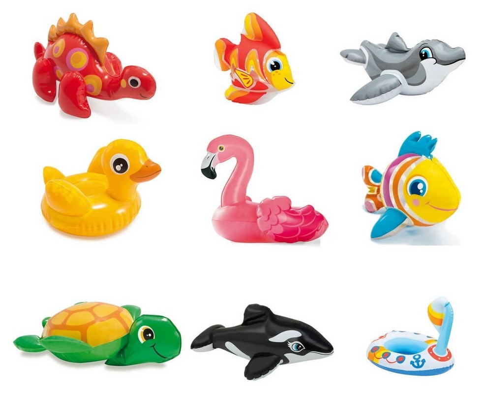 Надувные водные игрушки, 9 видов Intex 58590 988_800