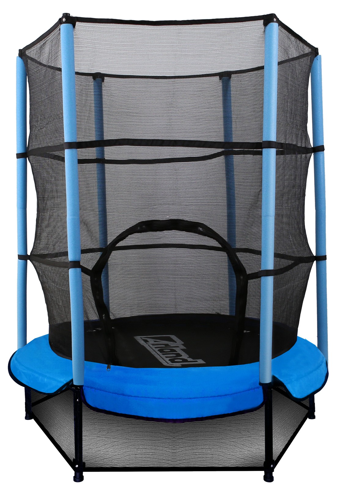 фото Мини батут arland 4,5ft 139см с защитной сеткой синий