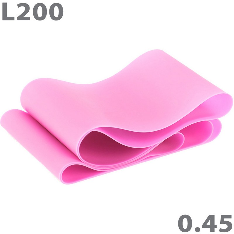 фото Эспандер тпе лента для аэробики 200х15х0,45 (розовый) mtpr/l-200-45 nobrand
