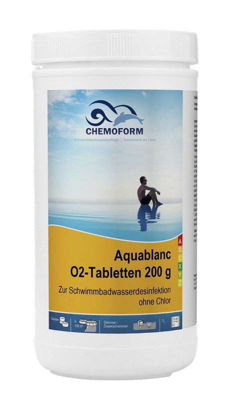 фото Аквабланк о2 таблетки (200 г), 1 кг chemoform 0592001