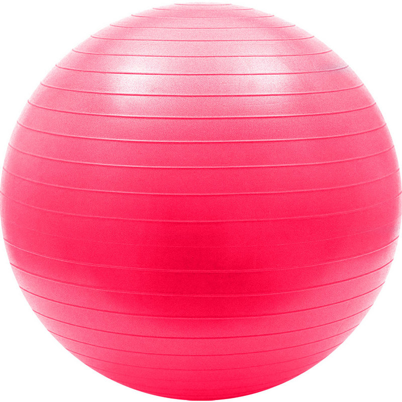 фото Мяч гимнастический anti-burst 55 см fba-55-7, розовый nobrand