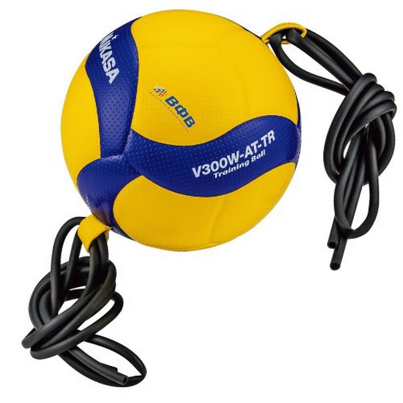 фото Мяч волейбольный на растяжках mikasa v300w-at-tr