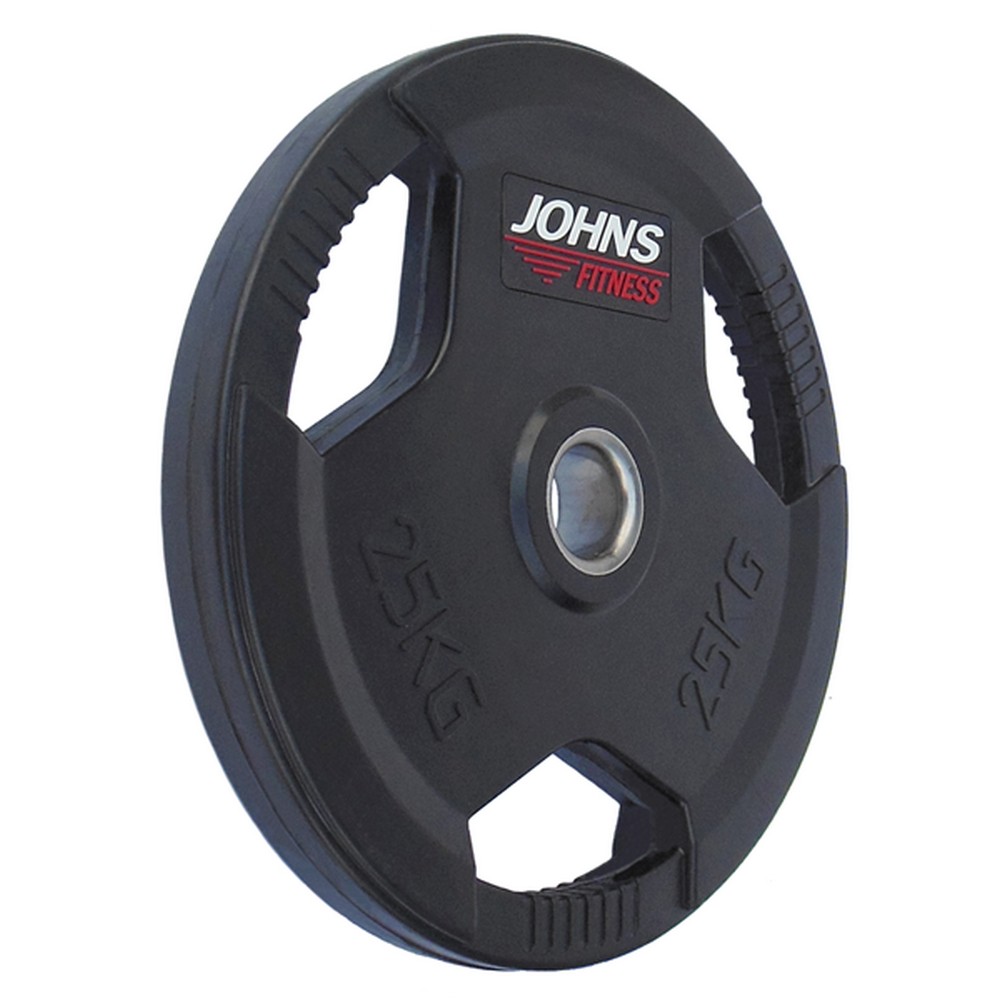 фото Диск обрезиненный 25кг johns 91010 -25в черный