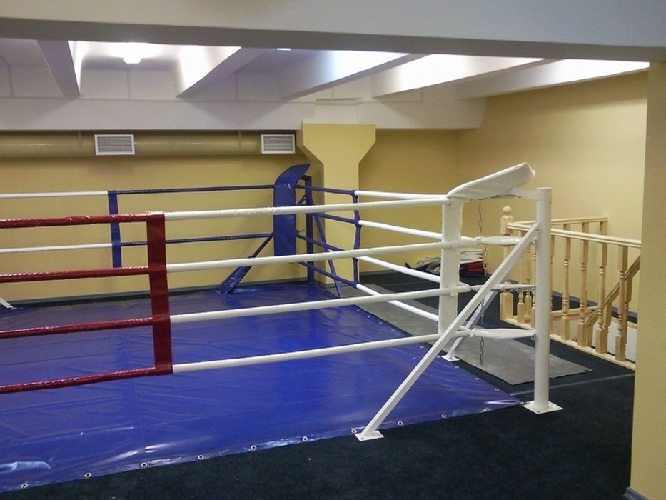 фото Ринг боксёрский на упорах atlet 5х5м, боевая зона 4х4 м, монтажная площадка 5х5 м imp-a431